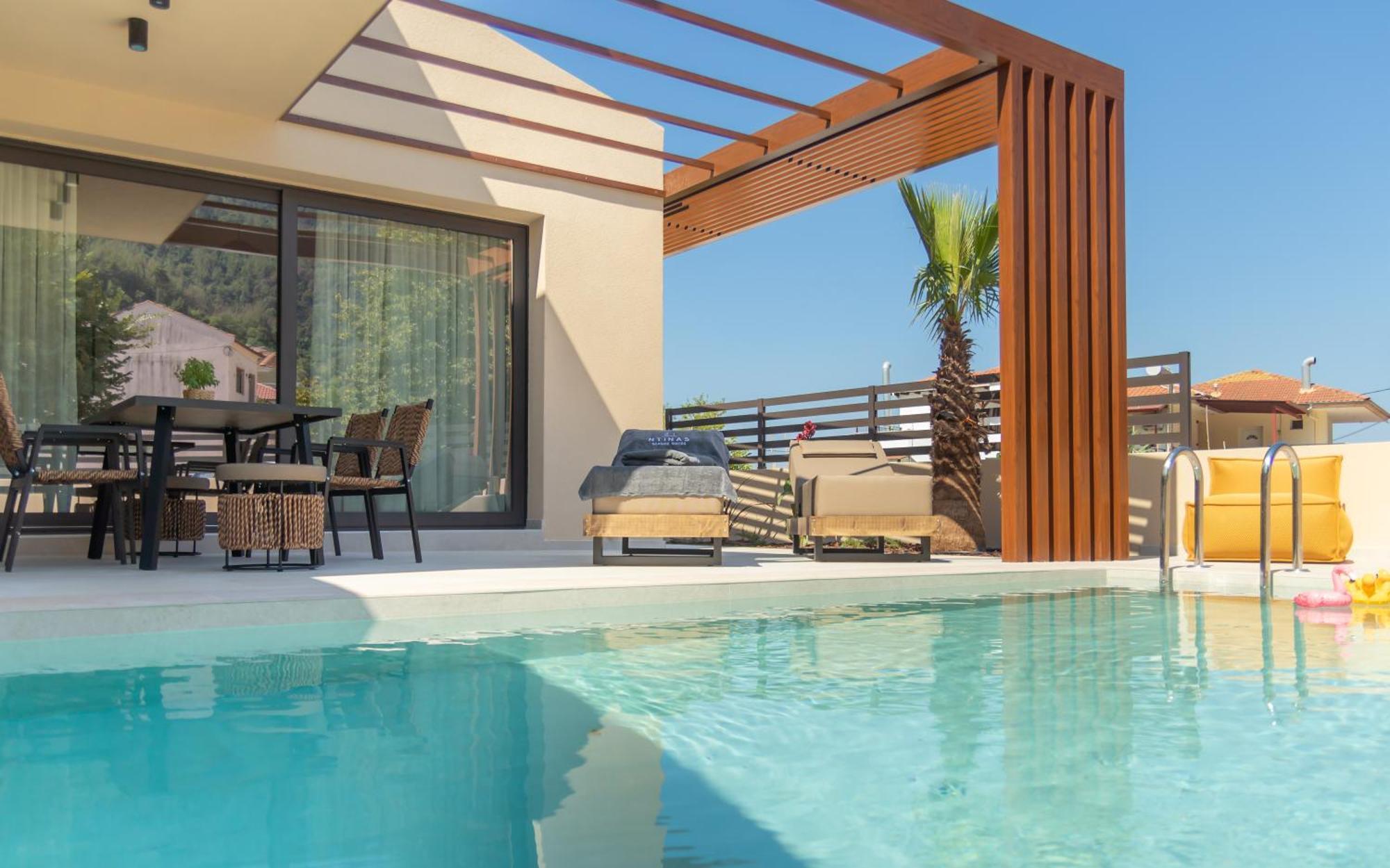 Ntinas Seaside Suites Skala Potamia  Luaran gambar