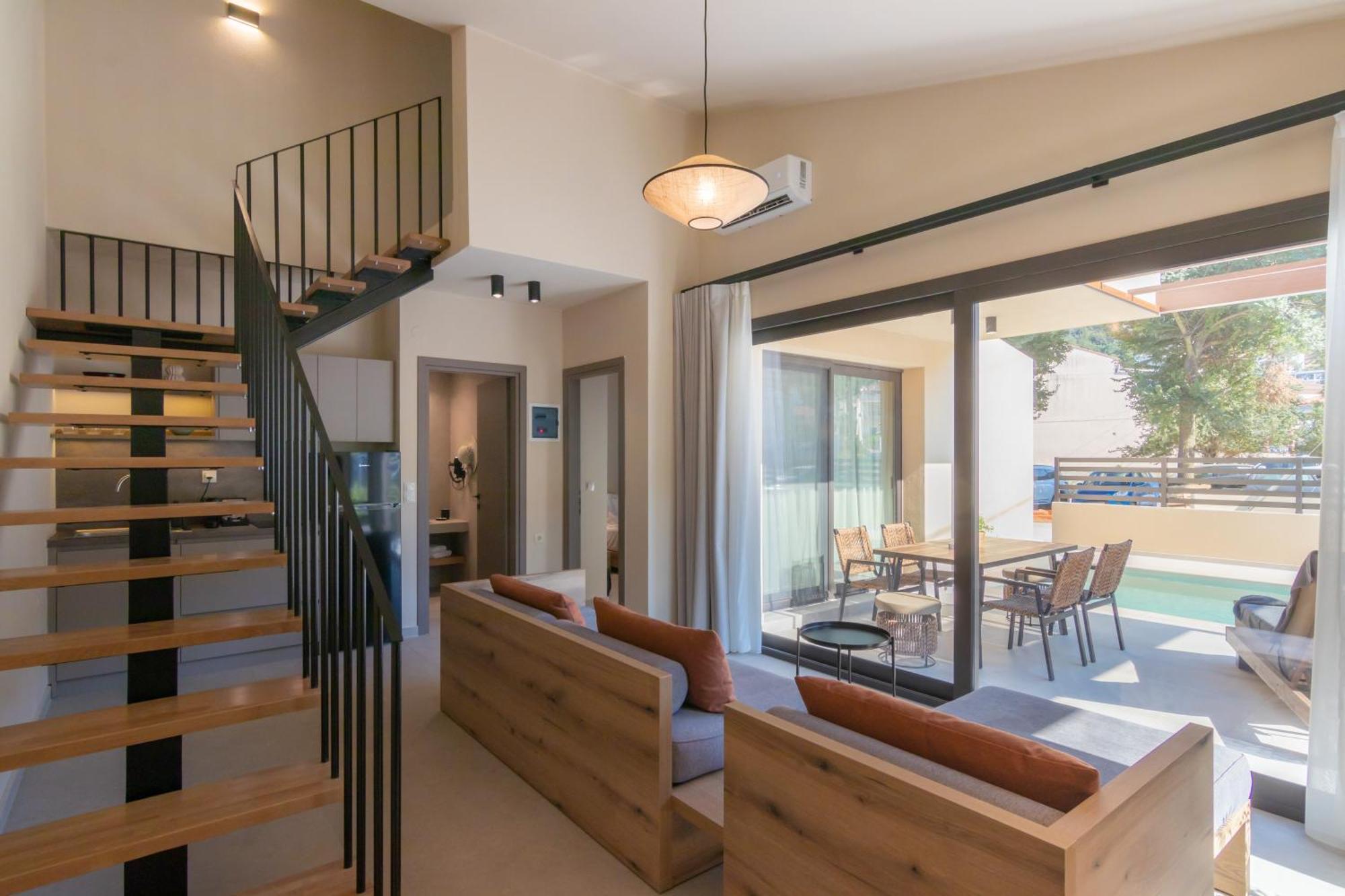 Ntinas Seaside Suites Skala Potamia  Luaran gambar