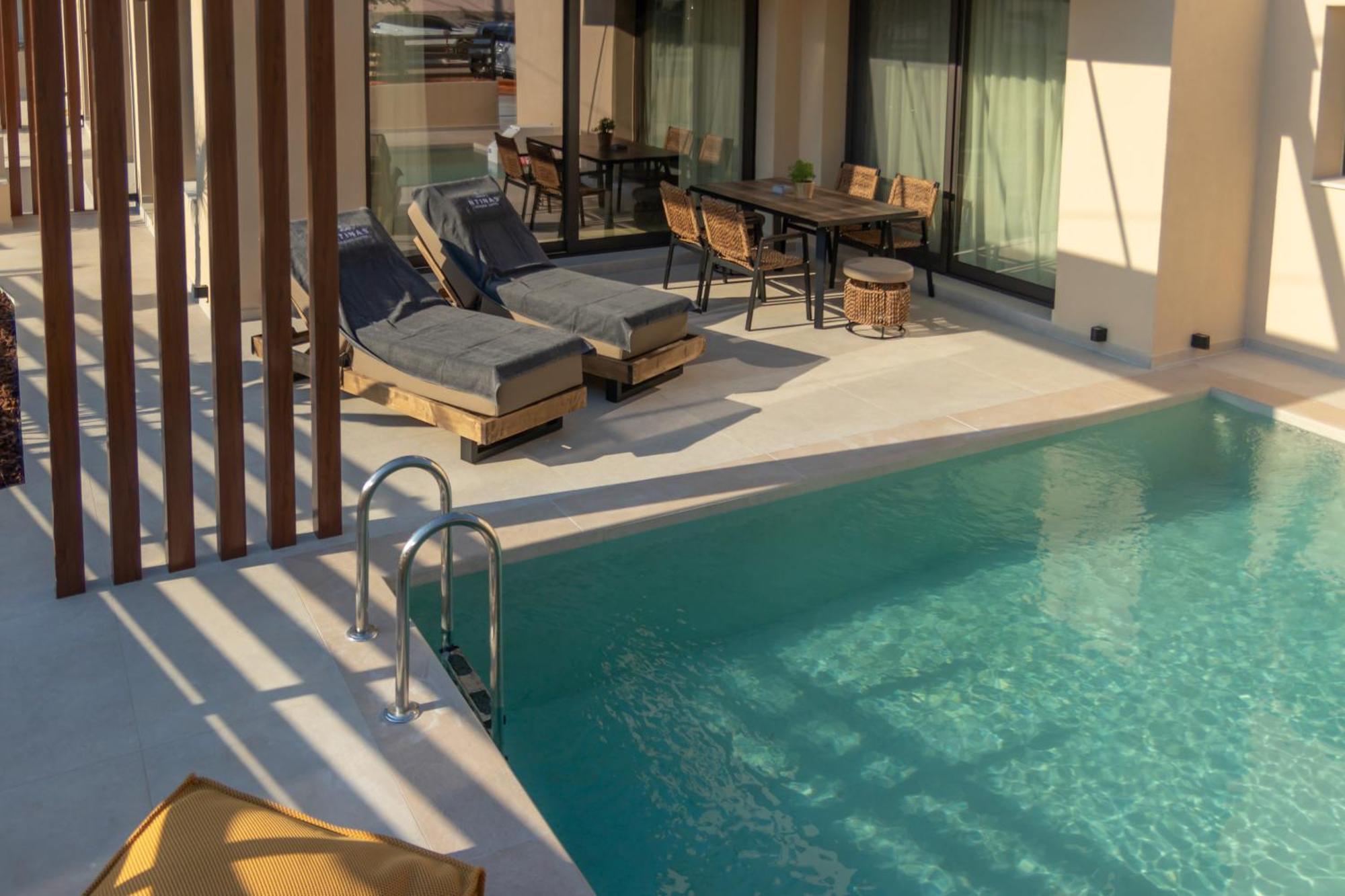 Ntinas Seaside Suites Skala Potamia  Luaran gambar