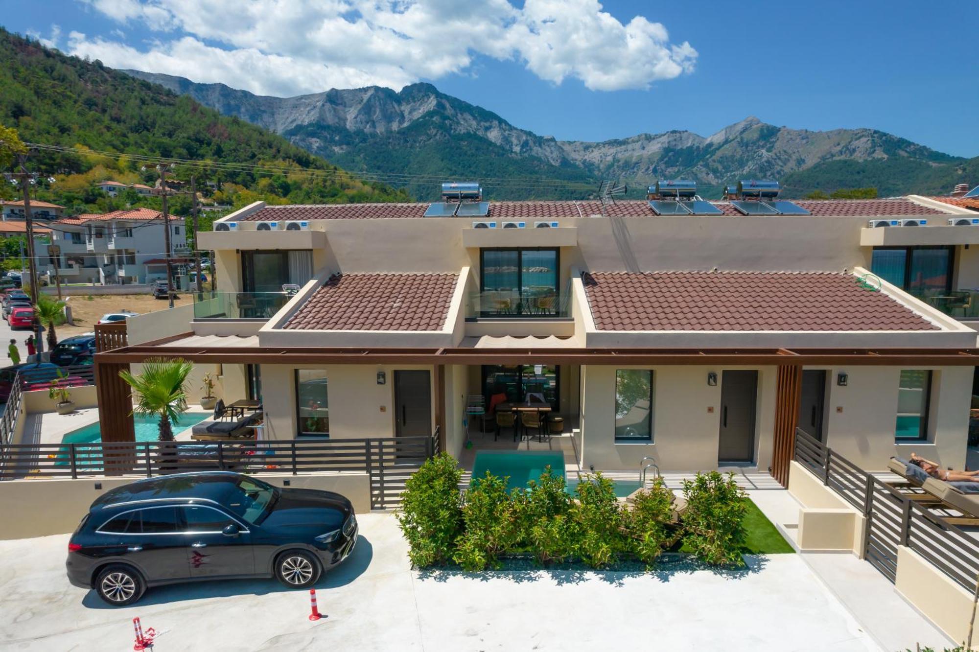 Ntinas Seaside Suites Skala Potamia  Luaran gambar