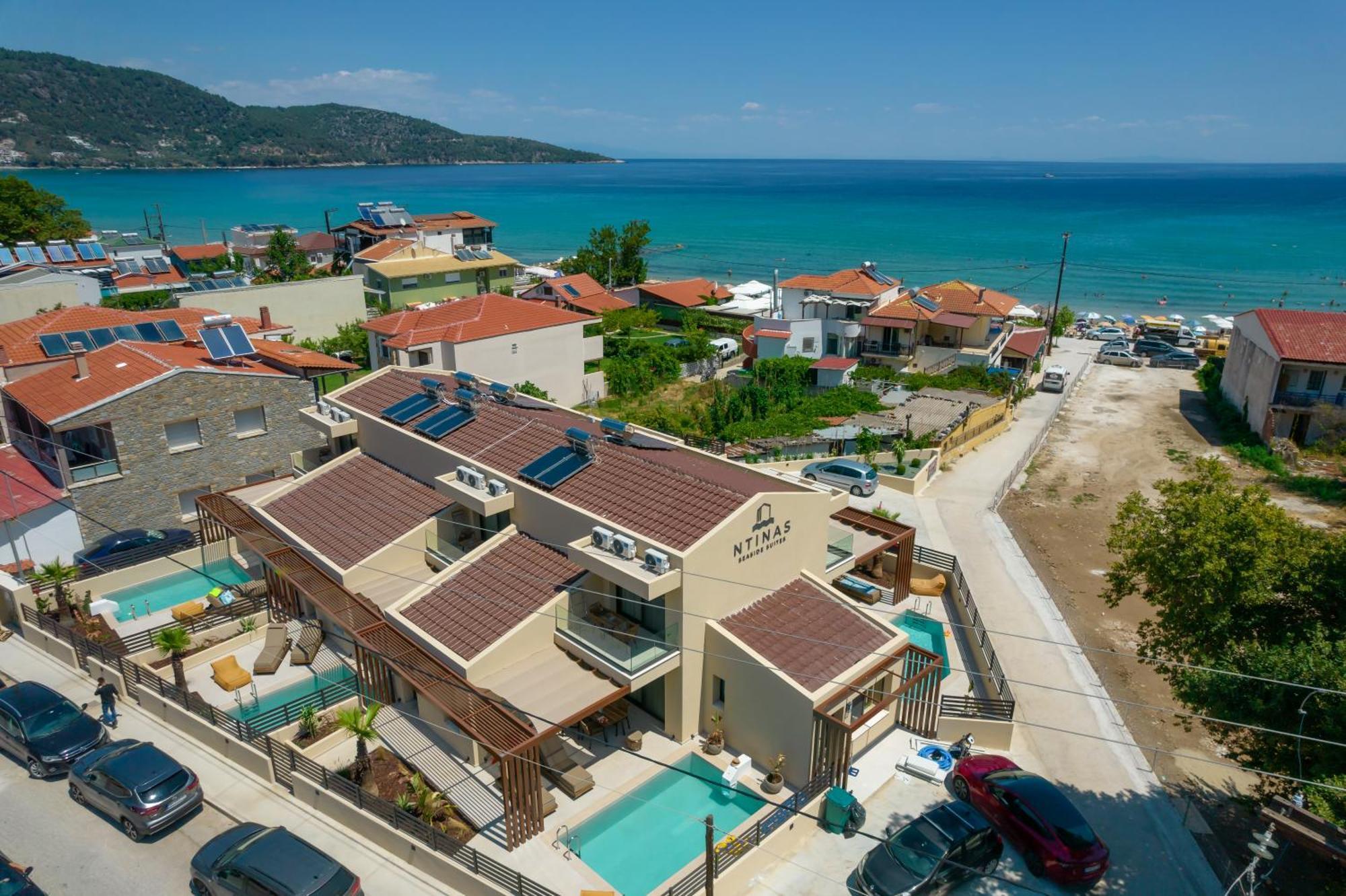 Ntinas Seaside Suites Skala Potamia  Luaran gambar