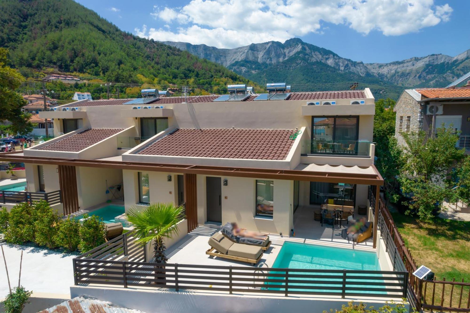 Ntinas Seaside Suites Skala Potamia  Luaran gambar