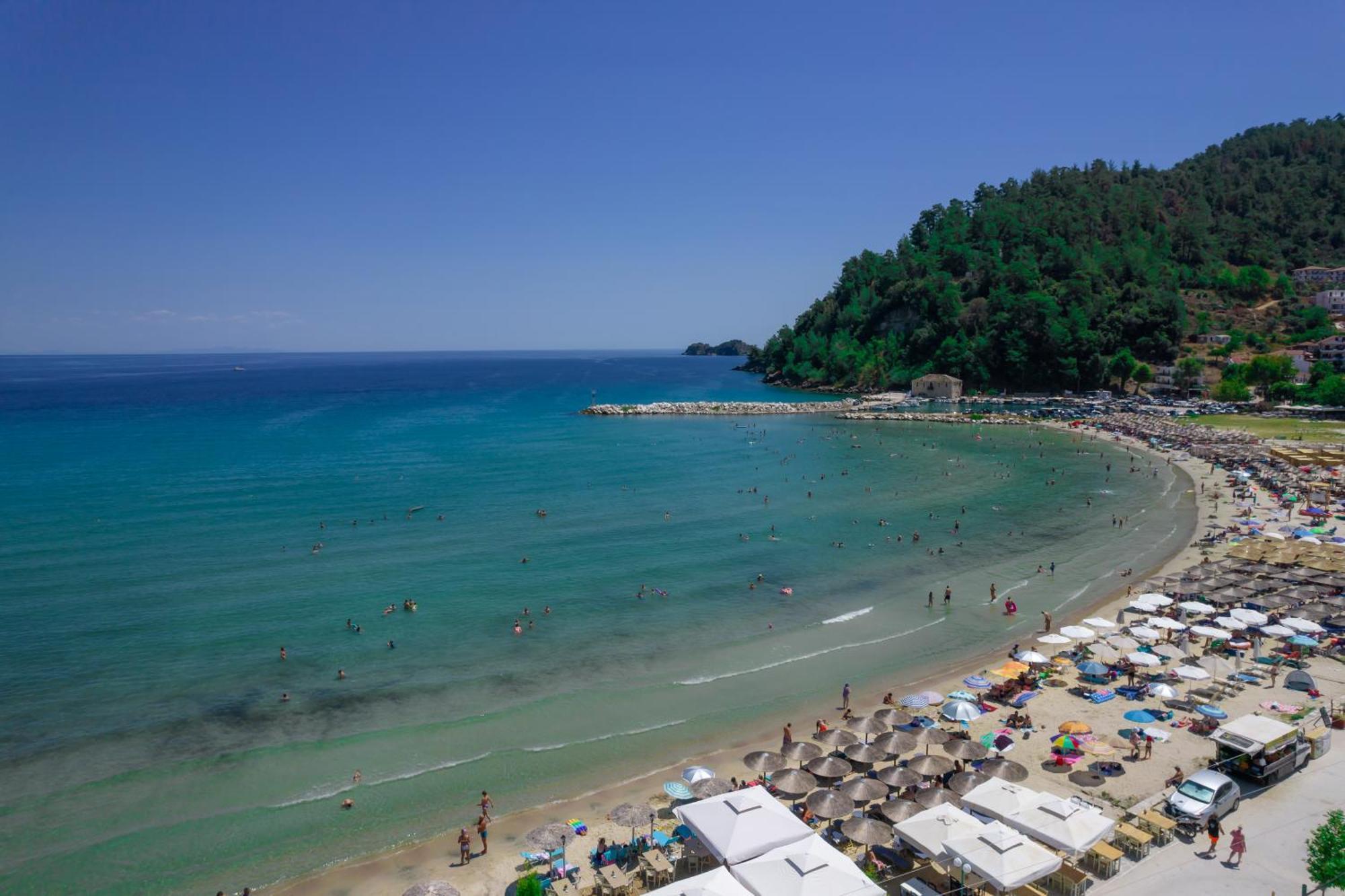 Ntinas Seaside Suites Skala Potamia  Luaran gambar